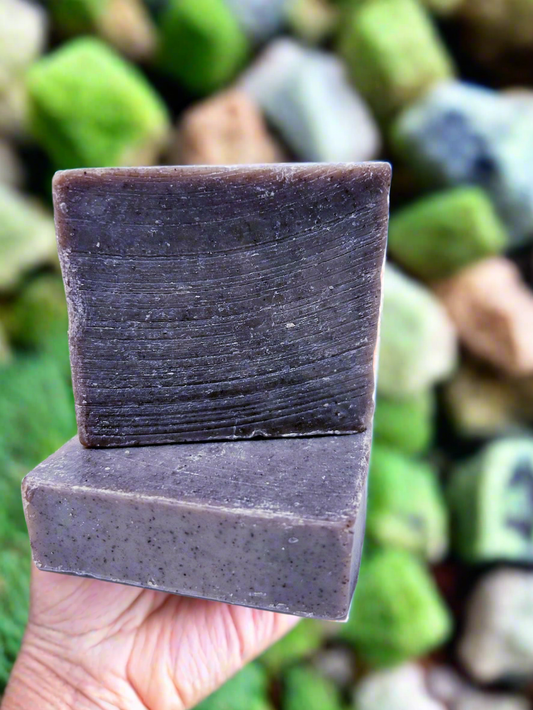 Purple sea moss soap